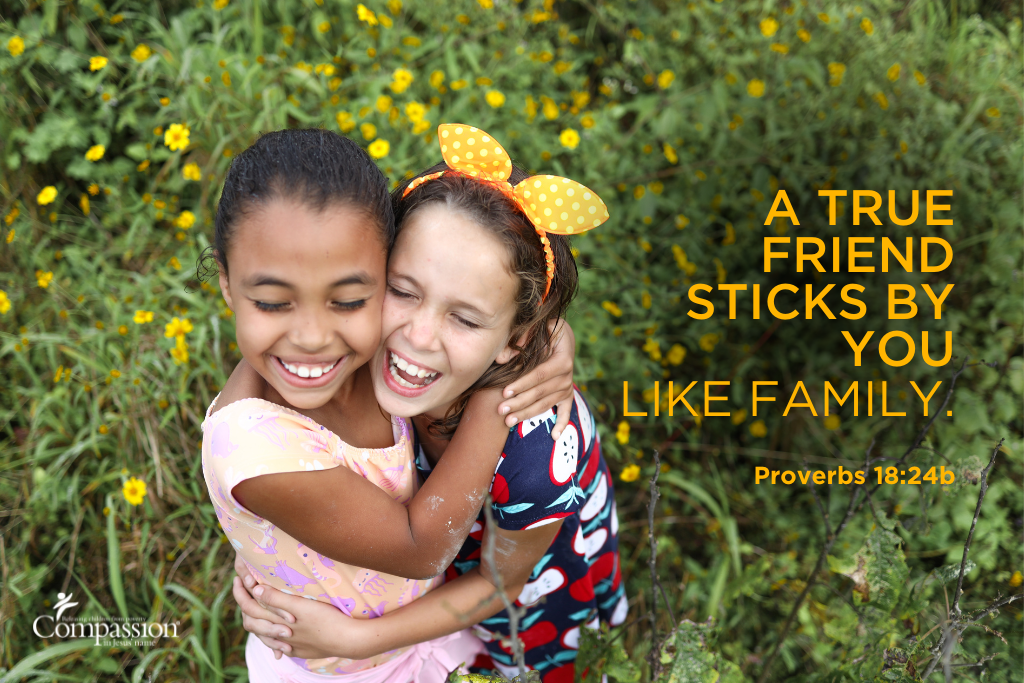 Friendship Bible verse from Proverbs