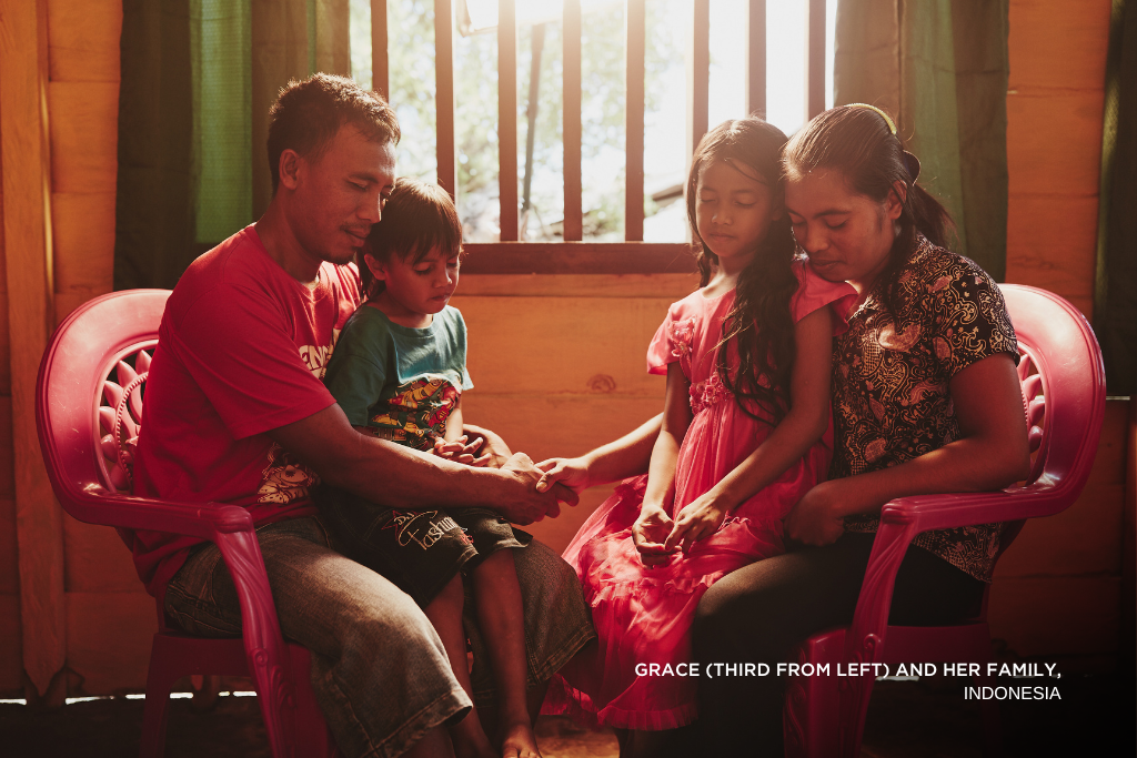 Praying with children